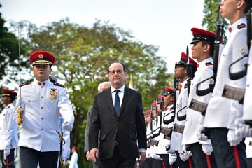 L'ultime voyage du quinquennat de Hollande, en cinq moments clés
