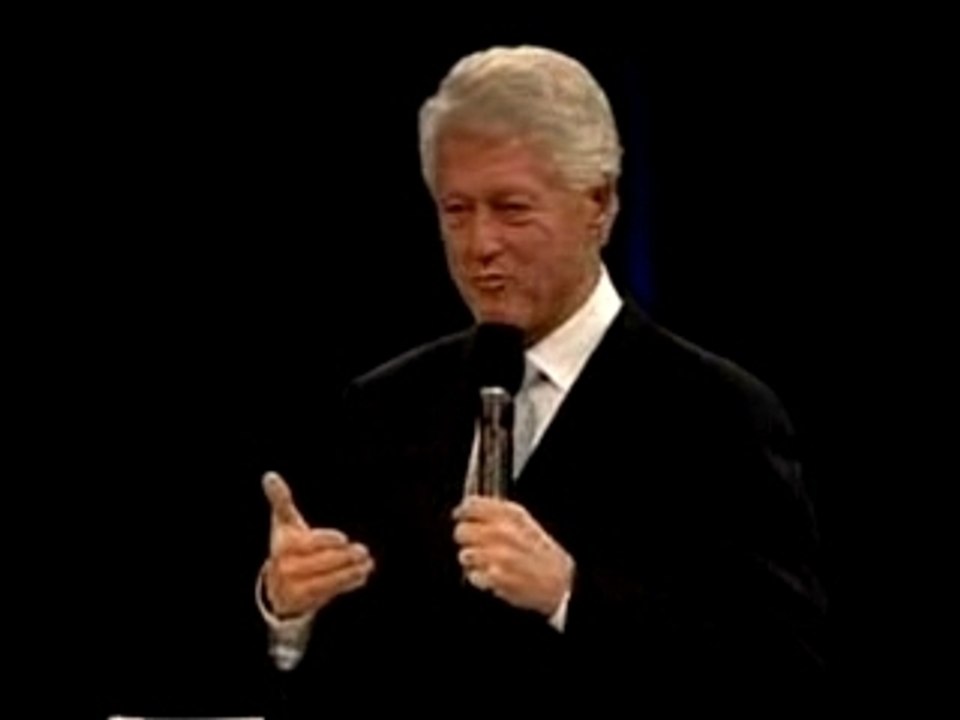 Bill Clinton:  “I Am Because You Are”