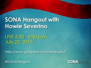 GMA News Special Coverage: "SONA ni PNoy"