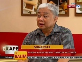 KB: SONA 2013: Tuwid na   daan ni PNoy, gaano ba ka-tuwid?