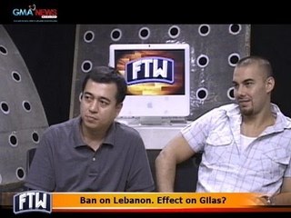 FTW: Ban on Lebanon. Effect on Gilas?