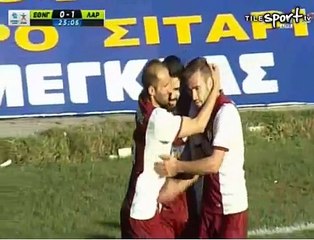 10η Εθνικός Σερρών-ΑΕΛ 2-1 2014-15 Tilesport tv