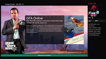 Diffusion PS4 en direct GTAV Mode Solo (3)