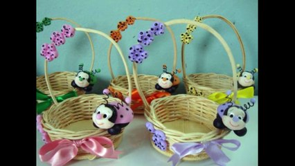 Centro de Mesa Joaninha para Festa Infantil