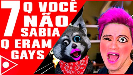 7 Artistas que VOCÊ NÃO SABIA que eram HOMOSSEXUAIS ★