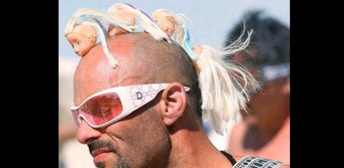 en ilginç ve komik saç şekilleri böylesi dünyada ilk defa.izle