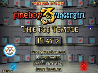 Fireboy and Watergirl  - The Ice Temple (Full Game)