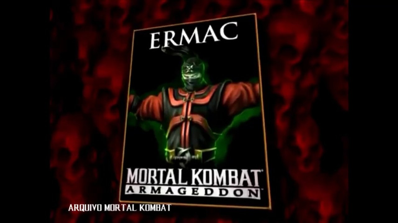 Mortal Kombat Armageddon - Biocard Ermac