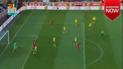 Cristiano Ronaldo Goal - Portugal 1-0 Sweden 28-03-2017