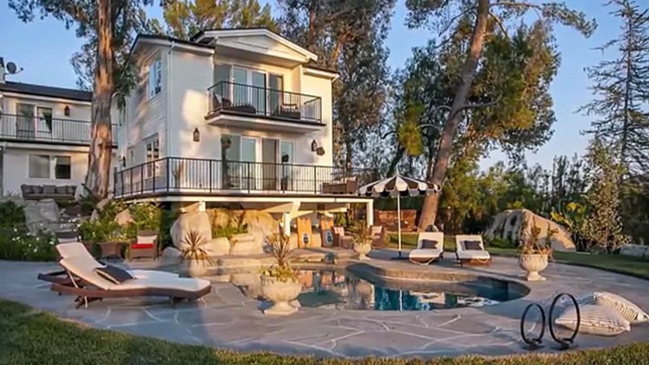 Backstreet Boys Nick Carter House In Hidden Hills   2017  [Inside & Outside $4.25 Million]