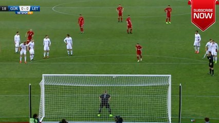 Georgia 1-0 Latvia International Friendly Match 28-03-2017