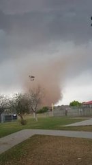 Gustnado Sweeps Through North Midland