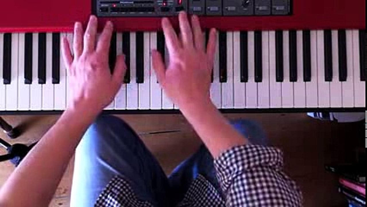 rhythm exercise for pop piano comps