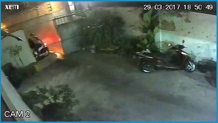 Thanh niên vào tận sân nhà bẻ khóa, trộm xe