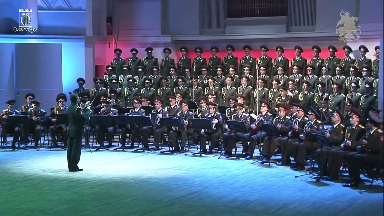 В путь (Let's go) - Alexandrov Red Army Choir (SUBTITLES)