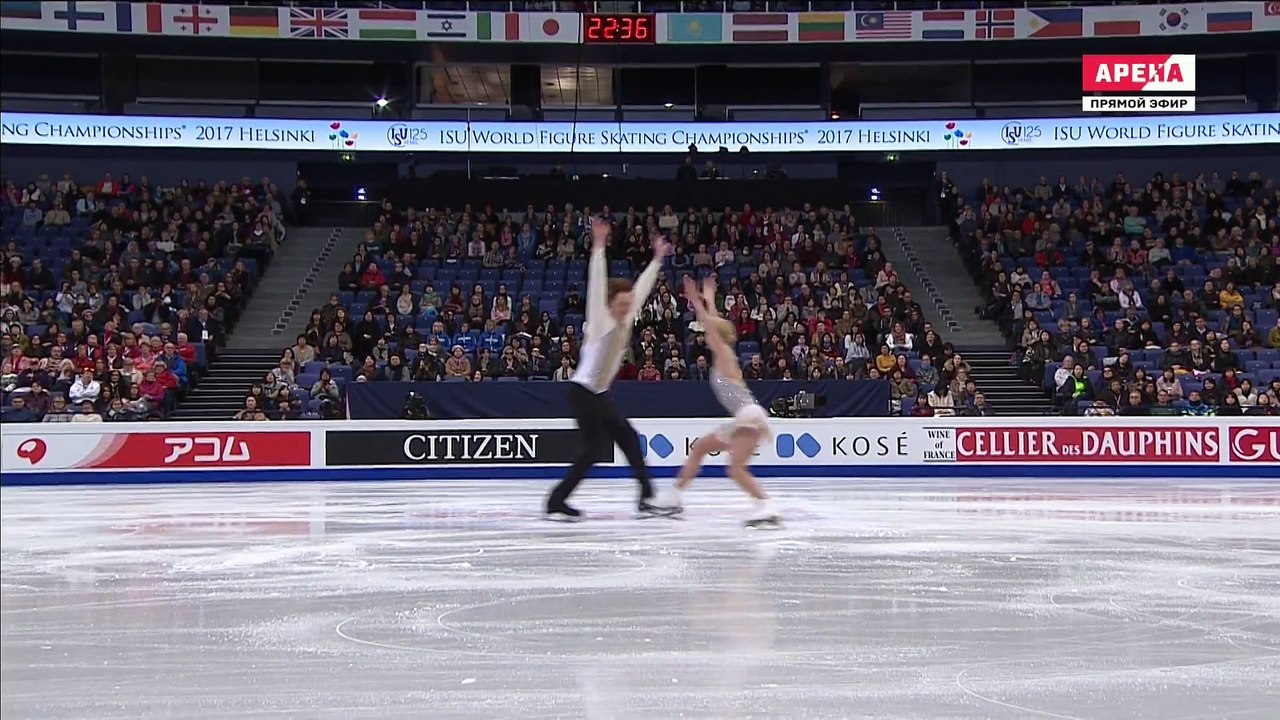 WC2017  Evgenia TARASOVA ⁄ Vladimir MOROZOV SP