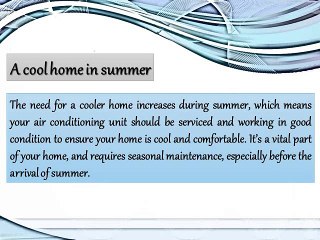 Get Your Air Conditioning System Serviced Before Summer