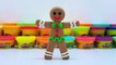 How To Make Gingerbread Man With Play Doh - Learn Colors With Play Doh-yFtTcV