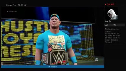 John Cena Vs Bray Wyatt  WWE Championship Smackdown Full match (79)