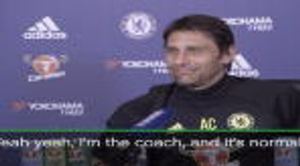 Conte accepts he'd struggle to get in Chelsea midfield