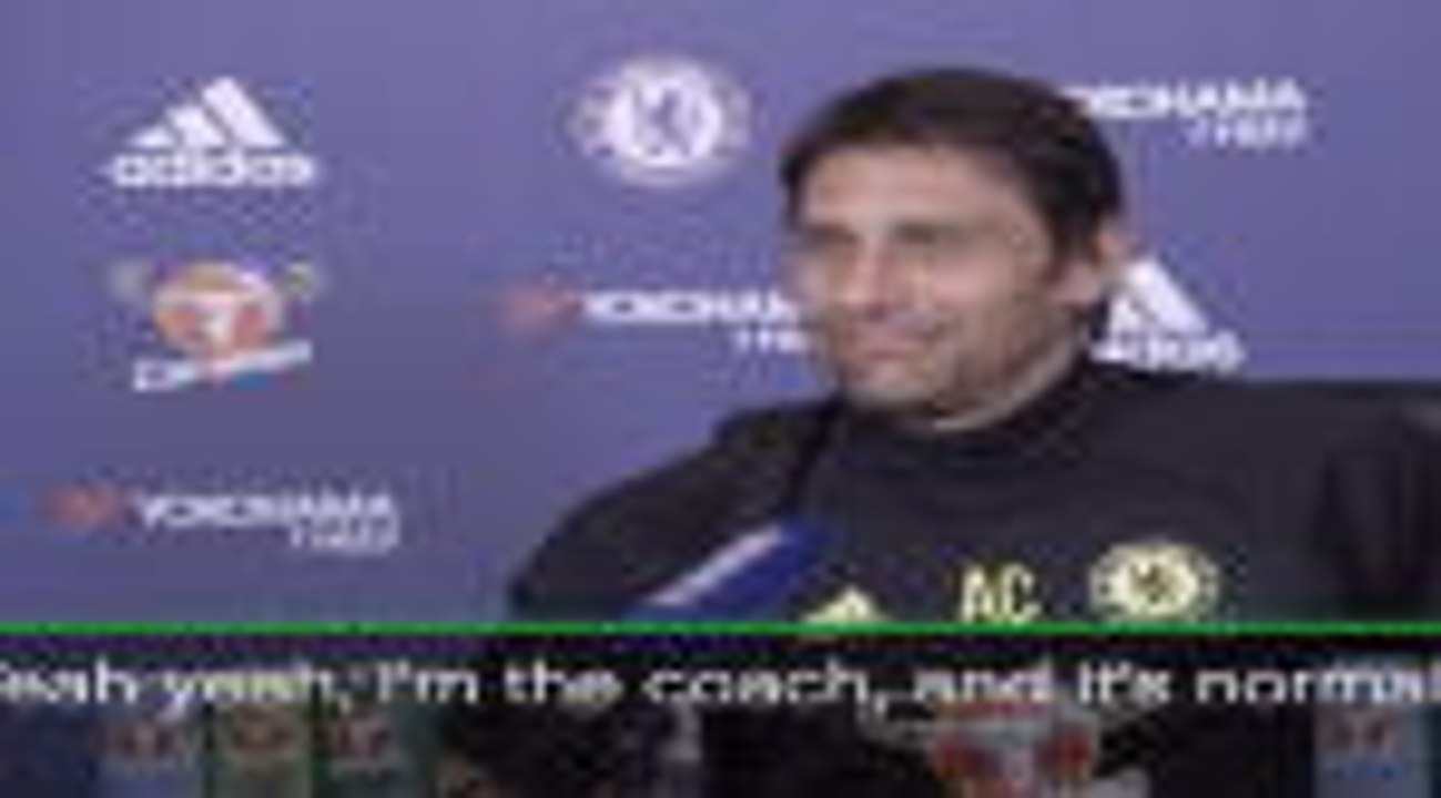 Conte accepts he'd struggle to get in Chelsea midfield