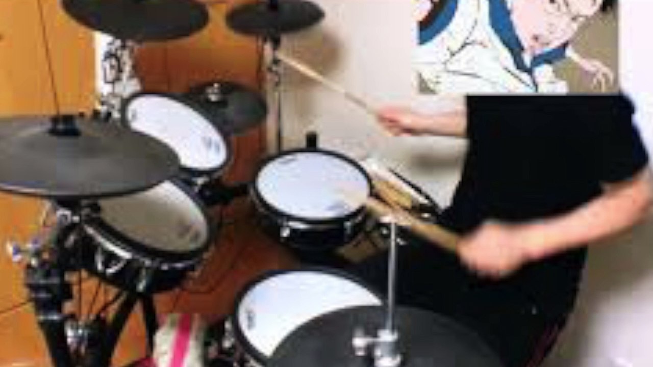 【Only audio】【Ping Pong the Animation】【OP FULL】【drum cover】【叩いてみた】