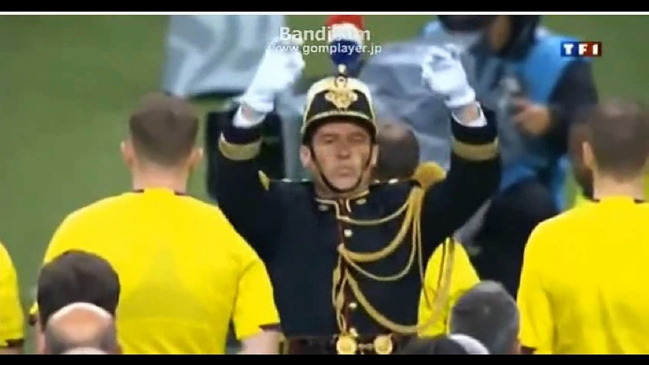 Japan×France国歌斉唱「君が代のみ」