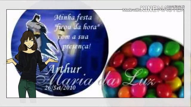 Lembrancinhas Batman para festa infantil