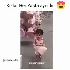 kızlar her yaşta aynıdır :))