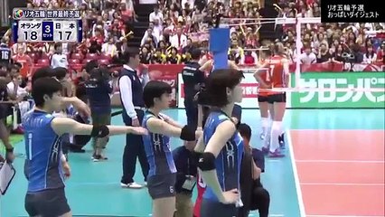 [エロ目線]木村〇織リオ五輪予選おっぱいダイジェスト