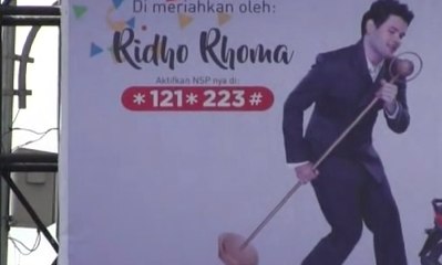 Ridho Rhoma Batal Meriahkan HUT Sukabumi