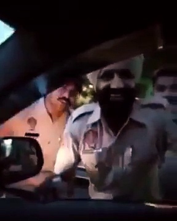 Sunanda with Punjab Police