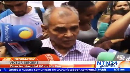 Al menos 15 niños internados en el principal hospital infantil de Venezuela resultaron contaminados en el servicio de ne