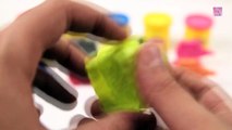 Learn Colors with Play Doh Moulds _ Kids Learning Videos