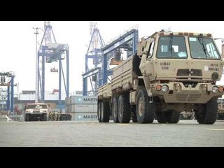 US Military Equipment Arrives in Poland for NATO Operation