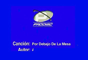 Luis Miguel - Por debajo de la mesa (Karaoke)