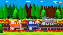 Trenes infantiles - Coches & Trenes para niños en español - Dibujos animados - Carritos para niños