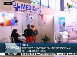 Cuba: inicia III Convención Internacional de Tecnología y Salud