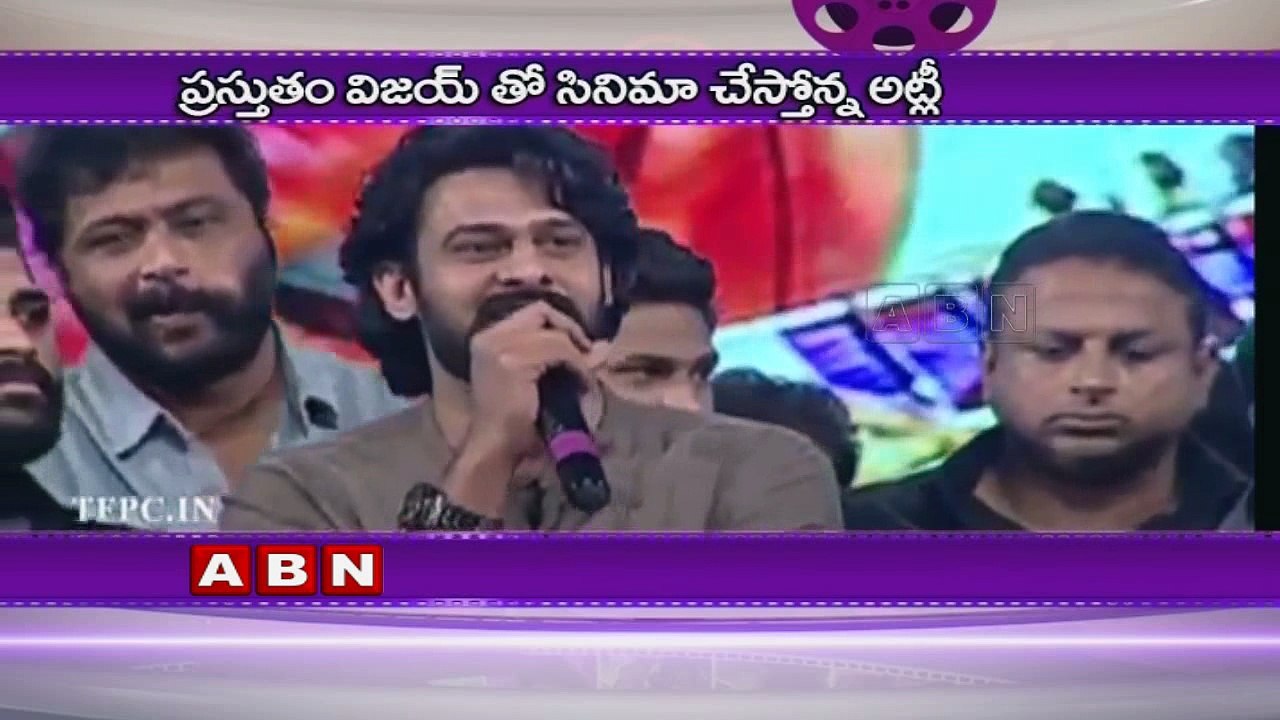 Director Atlee To Direct Prabhas