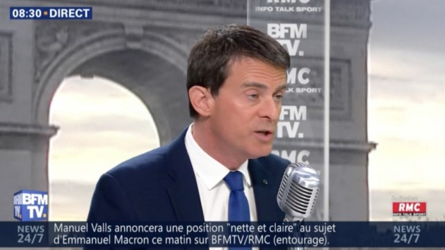 [Zap Actu] Manuel Valls votera Emmanuel Macron (25/01/17)