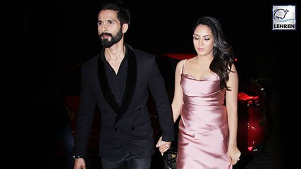 Shahid Kapoor & Mira Rajput Walk Hand In Hand | Hello! Hall Of Fame Awards 2017