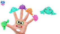 Learn Colors for Children Smash Frog  ong _ Animal Finger Family Nursery Rhym