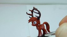 Santa Claus's MLP reindeer diy minia toy 3d
