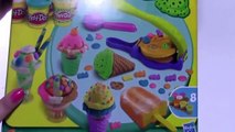 [Padu] Play Doh Ice Cop Surprise Eggs Toys Spongebob - Play Doh Ice Cream Playdough--