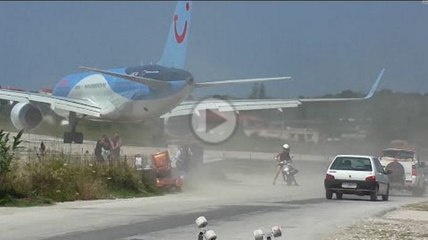 Dangerous Jet blast and low Landings.