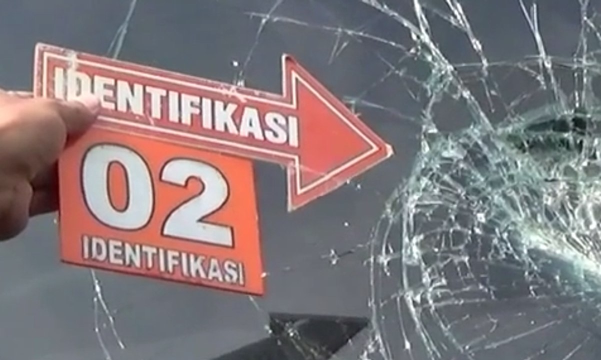 Polisi Olah TKP Penyerangan Pangkalan Ojek