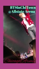 BTS - Jimin - concert in Chicago @ Allstate Arena (3-29-2017)