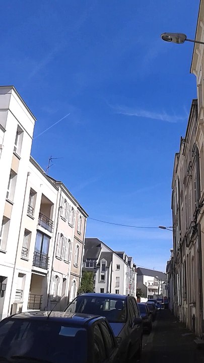 Chemtrails Angers - 29 mars 2017 - 14h55