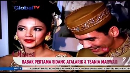 Babak Pertama Sidang Atalarik dan Tsania Marwah