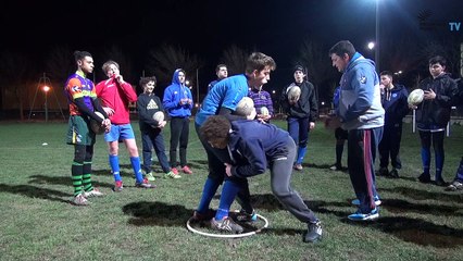 Rugby Tour Provence - Cadrage défensif à Boxing Club Islois